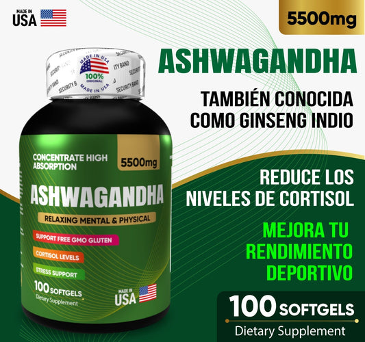 ASHWAGANDHA: Energía para tu cuerpo y mente