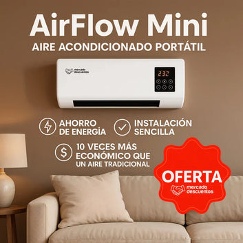 AIRE ACONDICIONADO PORTATIL (AHORRO DE ENERGÍA GARANTIZADO)